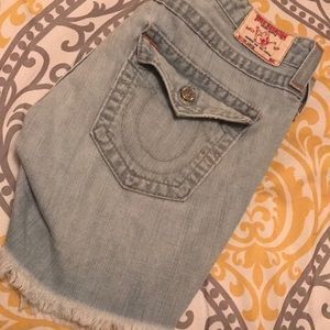 True religion shorts